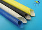Flame Resistant Acrylic Fiberglass Sleeving for Wire Insulation , Colorful Electrical Sleeve , Wire Harness supplier