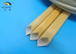 Customized Polyurethane Sleeving / Fiber Glass PU Varnished Sleeve supplier