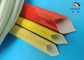 F class PU Coating Fiberglass sleeving for Electrical Cable Manaagement supplier