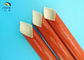 Electrical Insulation Sleeving Silicone Resin Fiberglass Sleeving / Tubing / Pipes supplier