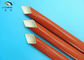 4KV Silicone Rubber Sleeve Expandable Braided Sleeving With 2 : 1 Expandable Ratio supplier