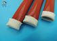 Electrical Insulation Sleeving Silicone Resin Fiberglass Sleeving / Tubing / Pipes supplier