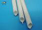 400 ℃ Flexible Black or White High Temperature Fiberglass Sleeving for Cables supplier