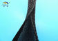 Fire Retardant Velcro Braided Expandable Sleeving Anti-aging Black supplier