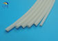 Flexible White Silicone Rubber Tube for Automobile Cable , Sealings , Wiring Insulation supplier