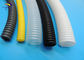 Flexible Grey PP / PA / PE Corrugated Conduit Pipe for Electrical Protection Cable supplier