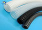 Ripple Flexible Corrugated Pipes / Wire Loom Corrugated Split Plastic Tube supplier